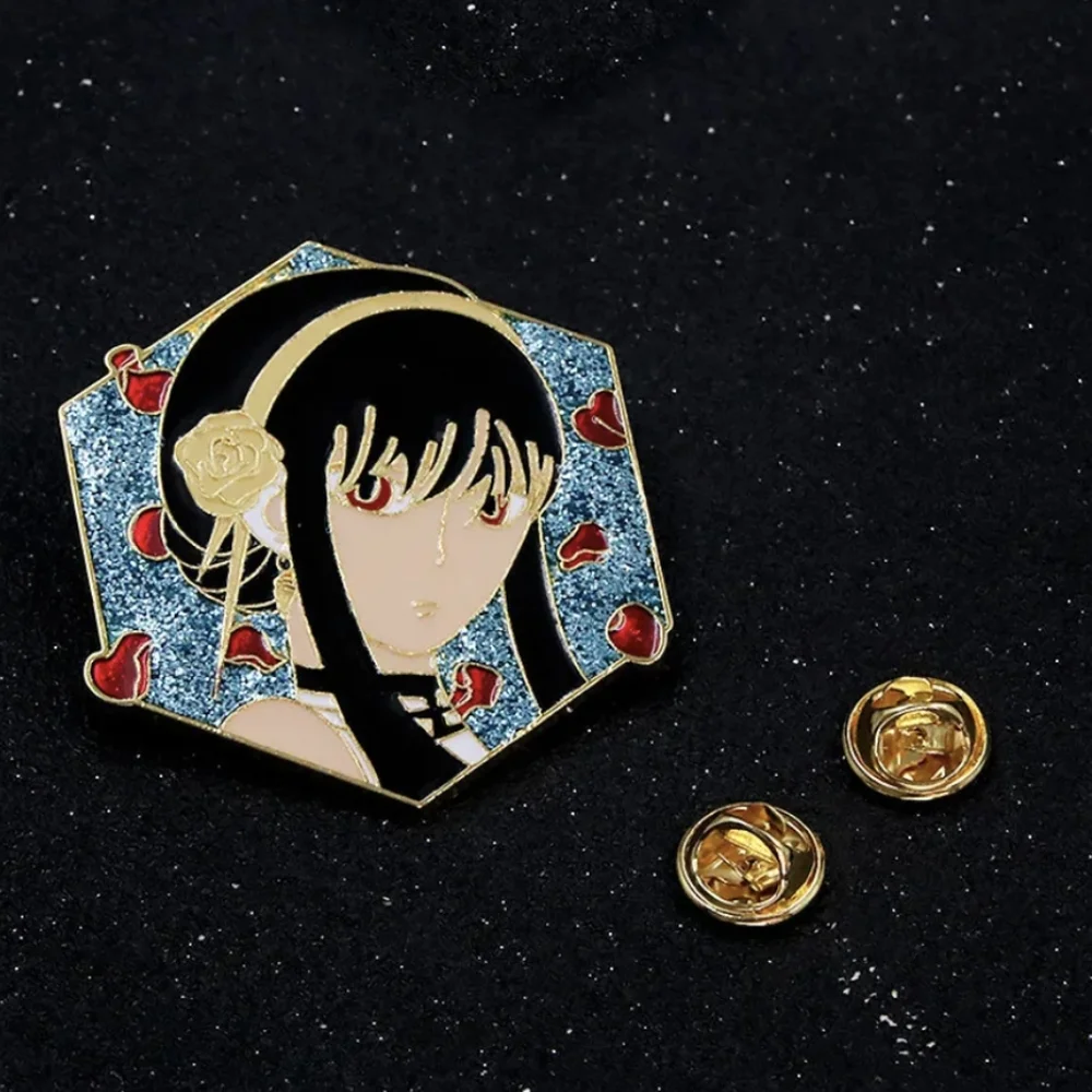 Anime Spy x family Yor Forger backpack pin 🎒